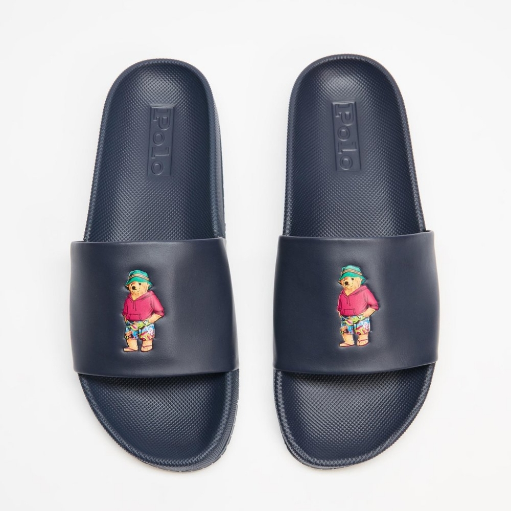 SOLD 🤝 RL POLO CAYSON BEAR POOL SLIDES